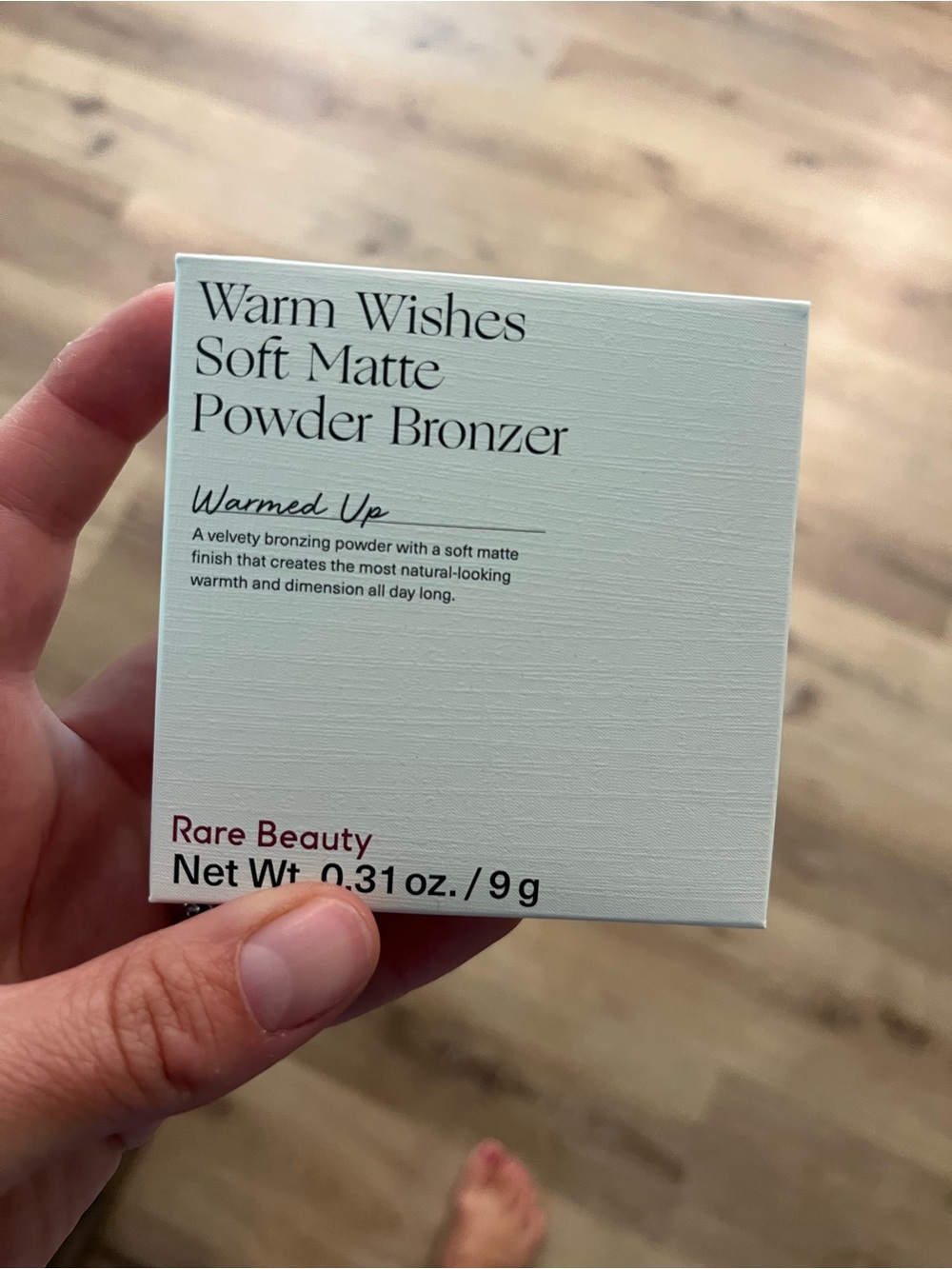 NEW Rare Beauty Warm Wishes Soft Matte Powder Bronzer and Angle Brush